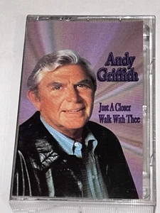 Andy Griffith Just A Closer Walk With Thee Gospel Cassette 1G21 - Picture 1 of 4