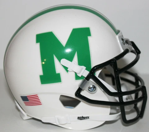 1990-92 Marshall Thundering Herd Custom Riddell Mini Helmet Cover