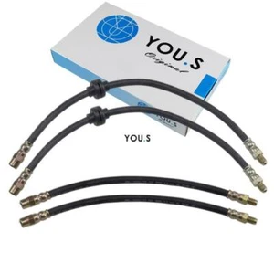 4 X YOU.S Original Brake Hoses Set Front & Rear L + R For VOLVO 460 L (464) - Picture 1 of 1