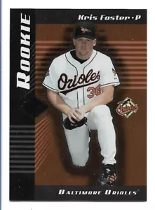 Kris Foster 2001 Leaf Limited Rookie #299 #/1000 Baltimore Orioles RC - Foto 1 di 2