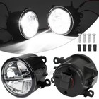 2pc Front LED Fog Lights Lamps DRL For Ford Fiesta Focus Transit Connect MK6 MK7