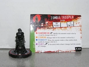 Horrorclix The Lab #069 Zombie Trooper - Picture 1 of 1
