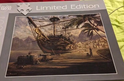  Puzzle 1000 Teile...  Schiff Vor Anker.. Von Sarel Theron........ - Bild 1 von 4