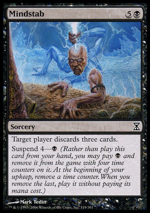 4x Mindstab ~ Lightly Played Time Spiral MTG Magic x4 4 UltimateMTG Playset Blac - Image 1 of 1