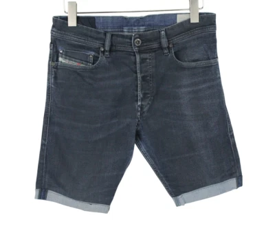 DIESEL Tepphar Slim-Carrot Stretch 084BF Shorts Men's W31 Denim stretch Buttons - Image 1 of 4