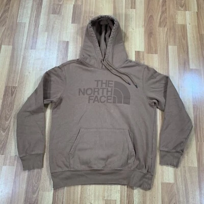 The North Face Hoodie Mens Medium Brown Outdoors Hiking Sweater - Image 1 of 4