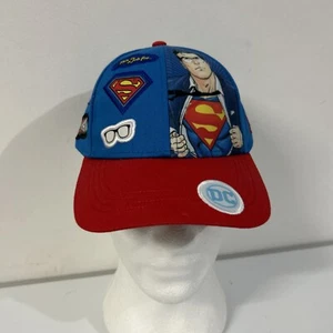 WB Movie World - DC Superman Size Youth 52cm Cap - Unisex - BNWT - Glasses - Picture 1 of 15