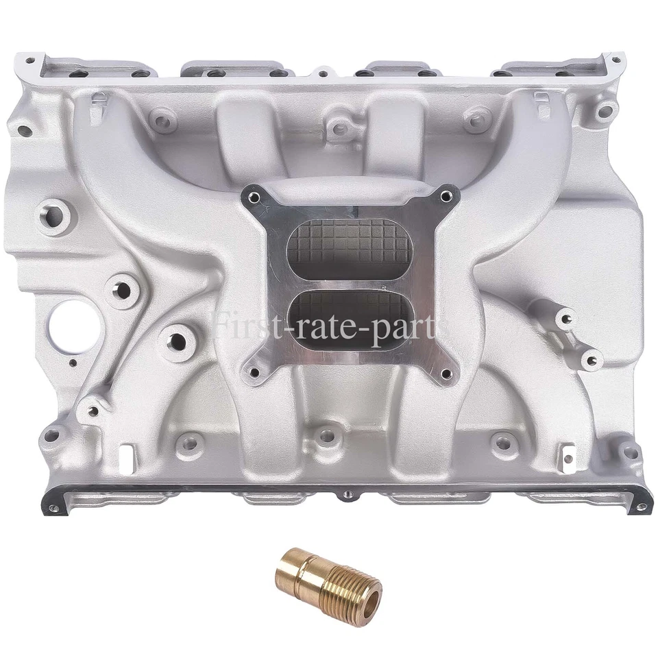 Intake Manifold Aluminum Dual Plane for Edelbrock 7105 FE 390 406 410 427 428 - Image 1 of 4