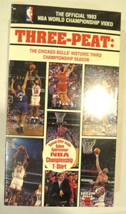 Three-Peat Chicago Bulls' Historic Third Championship Season VHS Michael Jordan - Picture 1 of 6