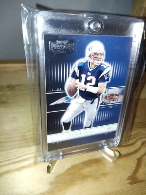 TOM BRADY 2001 PLAYOFF PREFERIDO-- #33 GRATIS NUEVO UN TOQUE-! Foto 1 de 4