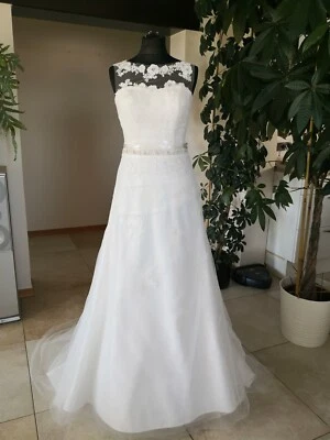 Brautkleid / Hochzeitskleid Größe36 Marke Tres Chic .Neu - Bild 1 von 4