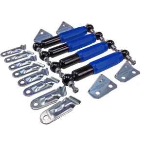 Tandem Rad Stoßdämpfer Set blau bis 2700kg für PKW Anhänger - Bild 1 von 13