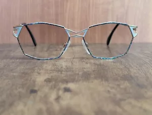 VINTAGE CAZAL MOD 269 MULTICOLOR EYEGLASSES FRAME MADE IN GERMANY 56/15 #917 - Bild 1 von 12