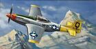 Richard Ward, Original Painting Of Usa Ww2 P-51 Mustang Plane For Cigarette Card