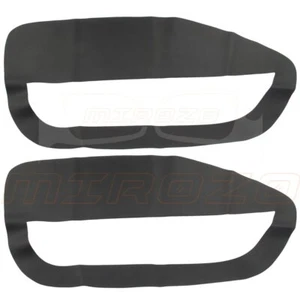 2x Leather Door Panel Insert Cards Cover For Ford Mustang 2005-2009 4.0 4.6 5.4L - Foto 1 di 10