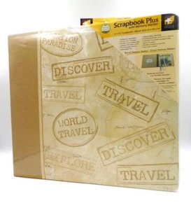 Scrapbook Plus 12x12 World Travel  American Traditional Designs - Picture 1 of 8