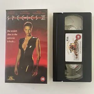 Species II 2 VHS Video Tape Film PAL 1999 Sci-fi Horror Movie Natasha Henstridge - Picture 1 of 6