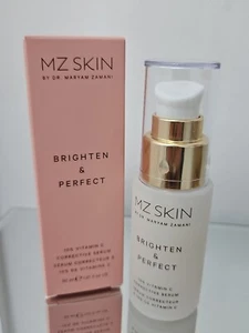 MZ Skin Brighten & Perfect 10% Vitamin C Corrective Serum 30ml BNIB