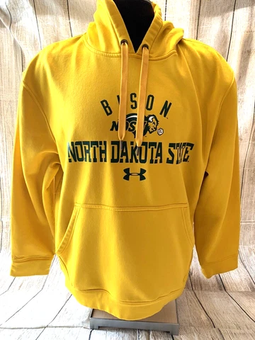 NDSU North Dakota State University Bison Under Armour Large Hoodie Sweatshirt Cover