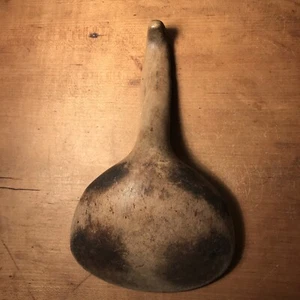 Antique Butter Paddle Wood W/Hook On Handle 8-3/4” L x 5-1/4”W - Picture 1 of 6