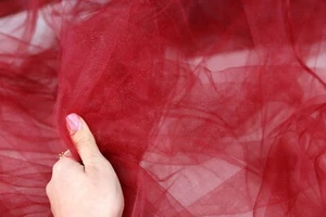 40 Colors 108 In Wide Tulle Fabric By The Yard - Picture 1 of 49