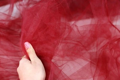 40 Colors 108 In Wide Tulle Fabric By The Yard - Image 1 of 4