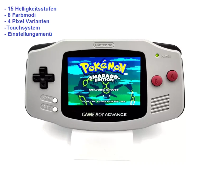 Nintendo Gameboy Advance *con puerto USB C*AGS 101 IPS V5 pantalla LCD NUEVO