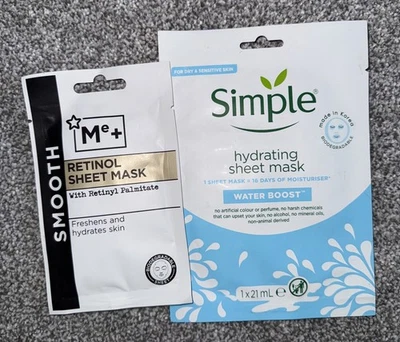 ME+ & SIMPLE SHEET MASK BUNDLE - Image 1 of 2