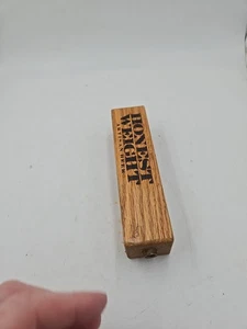 Ehrliches Gewicht Handwerker Holz Bier Zapfhahn Griff MA Bier ca. 6"! - Bild 1 von 13