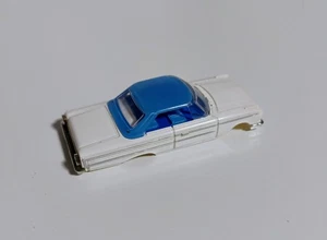 Cruscotto Ford Galaxie Slot Car Carrozzeria Bianco Blu per Aurora Afx Tjet - Foto 1 di 5