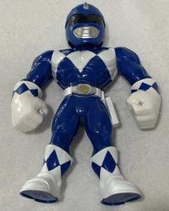Figura de juguete Hasbro Blue Power Ranger Mega Mighties Heroes de 10 pulgadas  - Imagen 1 de 8