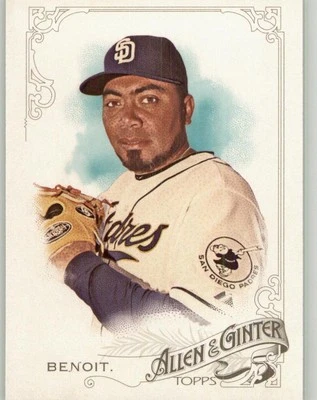 2015 Topps Allen & Ginter Joaquin Benoit #323 San Diego Padres - Image 1 of 2