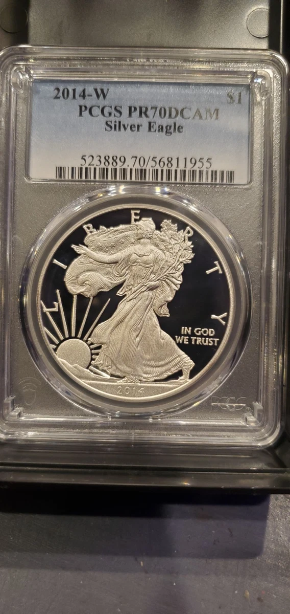 2014 American Eagle Grade PR 70 Silver Bullion Coins for sale | eBay