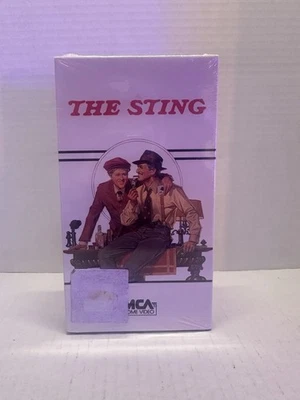 THE STING VHS 1973 Paul Newman Robert Redford factory sealed new - Image 1 of 2