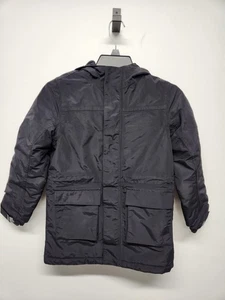 Land's End Kinder Squall schwarz wasserdicht isoliert Winter Parka/Jacke, Gr. S (6-7) - Bild 1 von 15
