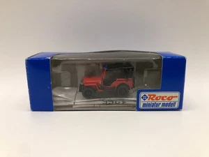 Roco 1365 | Jeep - Geländewagen Feuerwehr | 1:87 / H0 | OVP | PKW - Picture 1 of 2