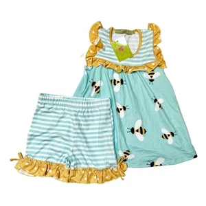 NWT Millie Loves Lily Buzzing Bee Outfit Size 4 - Picture 1 of 6