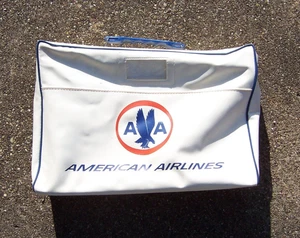 Vintage And Rare Early American Airlines Carry On Flight Bag - Picture 1 of 3