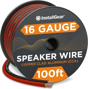 Cables Para Bocinas De Audio Calibre 16 AWG 100 Pies Ft Para Altavoces Casa Auto - Bild 1 von 12