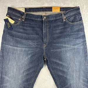 Polo Ralph Lauren Jeans Herren 44x32 Blau Hampton Relaxed Straight Dark Wash Denim - Bild 1 von 16