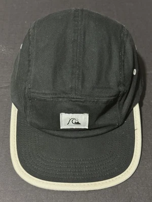 Sombrero de mezclilla Quicksilver 2014 vintage con logotipo blanco y negro Foto 1 de 4