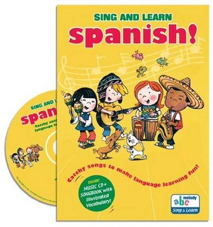 Spanish - Sing & Learn Book/CD: Catchy Songs to Make Language Learning Fun by St - Image 1 of 1