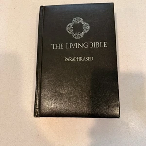 The Living Bible Paraphrased 1971 Christianity Today Vintage Tyndale HC Padded - Bild 1 von 8