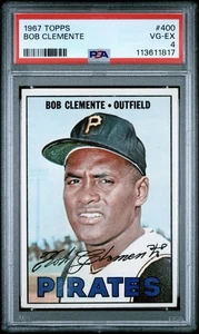 1967 TOPPS #400 BOB CLEMENTE PSA 4 Roberto CLEAN - Picture 1 of 3