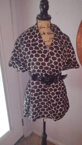 Forever 21 Black Team Belted Jacket - Picture 1 of 7