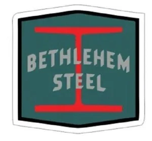 Bethlehem Steel Railroad Railway Train Sign Sticker Decal - Picture 1 of 3