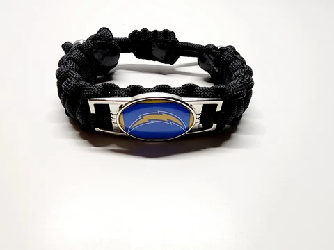 Los Angeles Chargers Adjustable Charm Bracelet Fan Apparel & Souvenirs NFL Cover