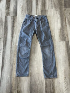Boy’s size 12 Levi’s 511 gray jeans skinny slim fit adjustable waist - Picture 1 of 8
