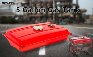 Tanque de gasolina generador de 5 galones stock en EE. UU. filtro de combustible ajuste universal - Imagen 1 de 9