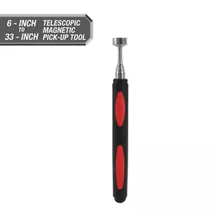 Telescoping Magnetic Pick-up Tool, Red 4016V - Picture 1 of 10